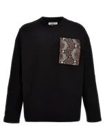 Jil Sander Phyton Pocket T-shirt In Black