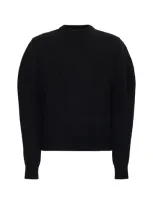 Jil Sander Crewneck Long In Black