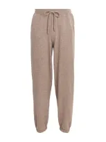 Johnstons Of Elgin Performance Cashmere Sweatpants In Beige