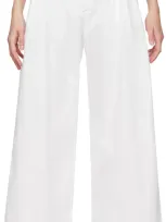 Kika Vargas White Olympe Trousers