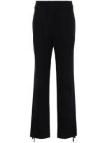 Lemaire Cotton Drawstring Trousers In White