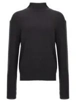 Lemaire 'seamless Turtle' Sweater In Black