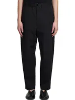 Lemaire Black Cotton Pants