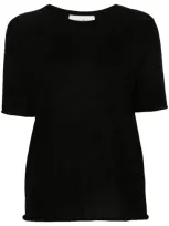 Lisa Yang Ava Cashmere Top In Black