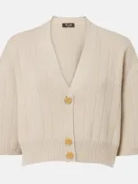 Loro Piana Cervatto Cashmere Cardigan In B4k2 Nutmeg See Mel