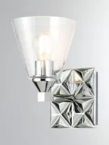 Lucas + Mckearn Alpha 1-light Bath Vanity Light In Silver