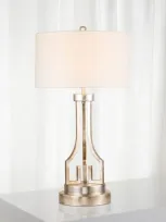 Lucas + Mckearn Lemuria Table Lamp In Silver