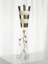 Lucas + Mckearn Tivoli Table Lamp In Silver