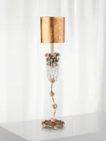 Lucas + Mckearn Venetian Table Lamp In Gold And Silver