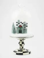 Mackenzie-childs Farmhouse Holiday House Cloche In Multi