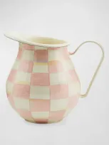 Mackenzie-childs Rosy Check Enamel Pitcher In No Color