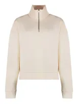 Maison Kitsuné Cotton Sweatshirt In White