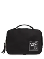 Maison Kitsuné Maison Kitsune Traveler Bag In Black