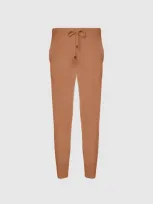 Malo Pantalone In Cashmere In Brown