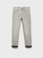 Mango Kids' Jeans Denim Grey