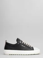 Mason Garments Astro Sneakers In Black Nubuck