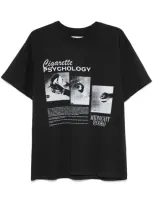 Midnight Rodeo Cigarette Psychology T-shirt In Black