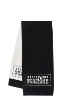 Mm6 Maison Margiela Scarf In Black