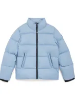 Moose Knuckles Kids' Down-filled King Puffer Coat In Blue