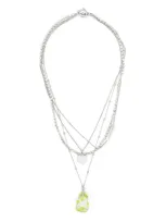 Panconesi Comet Necklace In Silver