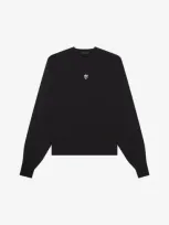 Place Of Elms Long-sleeve Lower Print T-shirt In Black