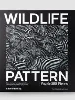 Printworks Zebra, 500 Pieces In Black