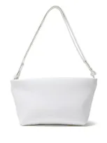 Proenza Schouler Bond Leather Shoulder Bag In White