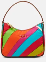 Pucci Yummy Logo-plaque Shoulder Bag In Pink