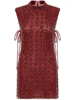 Rachel Gilbert Indi Mini Dress In Red