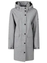 Rrd - Roberto Ricci Design Sesta Shell Parka Wom Jkt In Gray