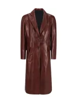 Salvatore Santoro Coat In Bordeaux