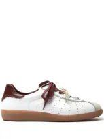 Scarosso Double-shoe Lace Trainers In White