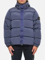 Stone Island Nylon Metal Jacket In Blue