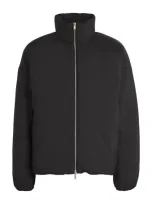 Studio Nicholson Goose Down Puffer Coat In Black