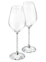 Swarovski Crystalline Weingläser (2er-set) In White