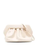 Themoirè Bios Vegan Leather Clutch In White