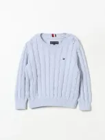 Tommy Hilfiger Sweater  Kids Color Sky Blue In Hellblau