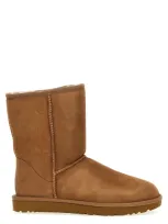 Ugg 10mm Classic Short Ii Shearling Boots In Tan