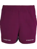 Under Armour Project Rock Ultimate Shorts In Purple