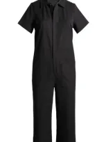 Universal Standard Kate Twill Jumpsuit In Black