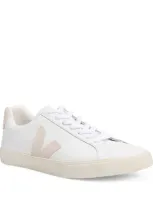 Veja Leather Esplar Sneakers In White