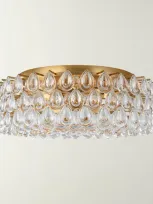 Visual Comfort Signature Liscia Large Flush Mount By Aerin In Gild