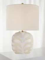 Visual Comfort Signature Parkwood Medium Table Lamp In White