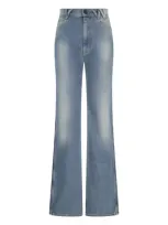 Vivienne Westwood W Ray 5 Pocket Jeans Washed Stretch Denim Blue 29 Women