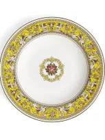 Wedgwood Florentine Citron Rimmed Soup Bowl In Multi