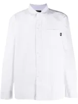 Stussy Poplin Shirt In White