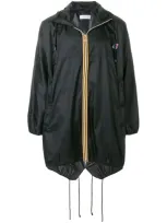 Faith Connexion Black K-way Edition Tailcoat Parka