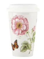 Lenox Butterfly Meadow Thermal Travel Mug In Multi