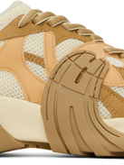 Camperlab Lace-up Chunky Sneakers In Beige